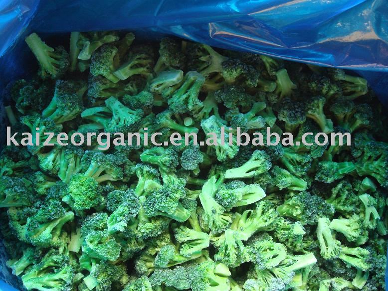 IQF organic broccoli florets