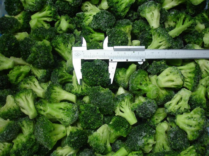 Frozen organic vegetable, broccoli