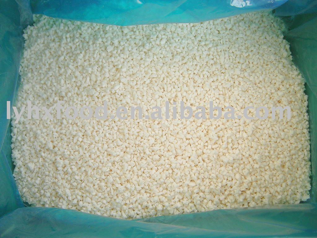 IQF Garlic Dice, 3x3mm, 4x4mm,5x5mm, 10KG, 15KG, 20KG or as  custom er require
