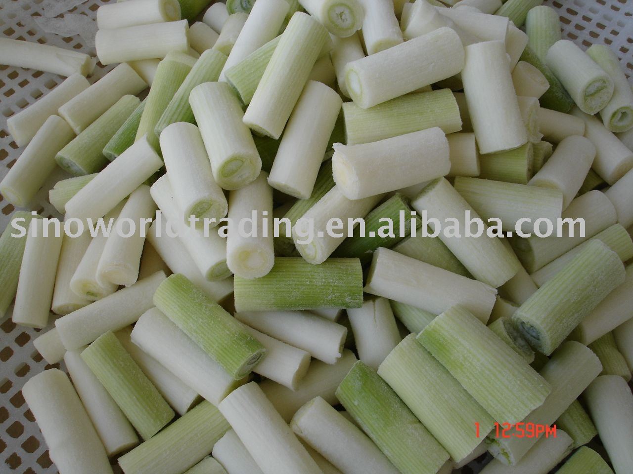 frozen long scallion cuts,China price supplier - 21food