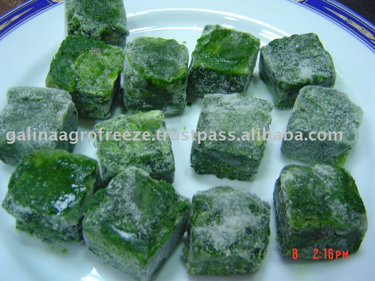  Frozen   Spinach  ( Chopped  Block)