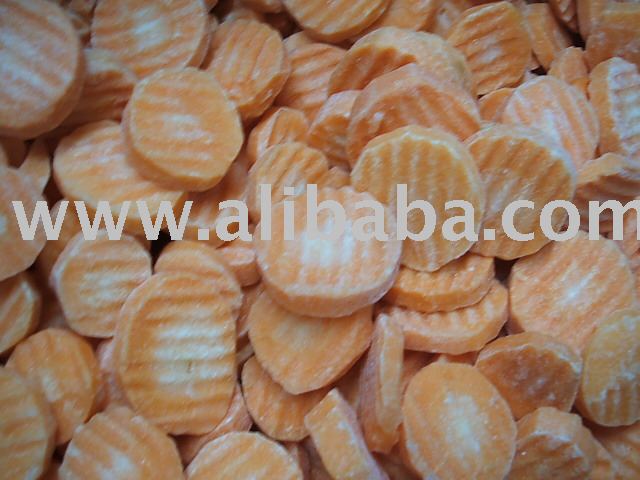Frozen Carrot Slices And Dices