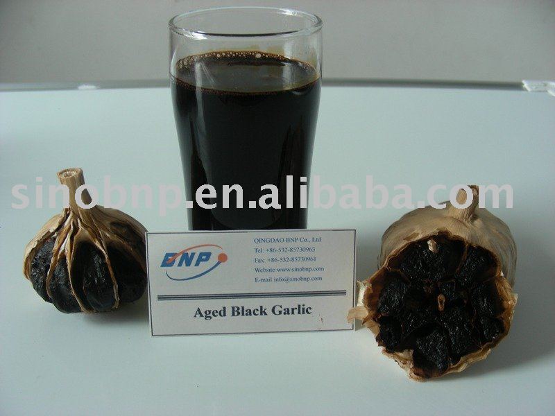 Odorless Aged Black Garlic