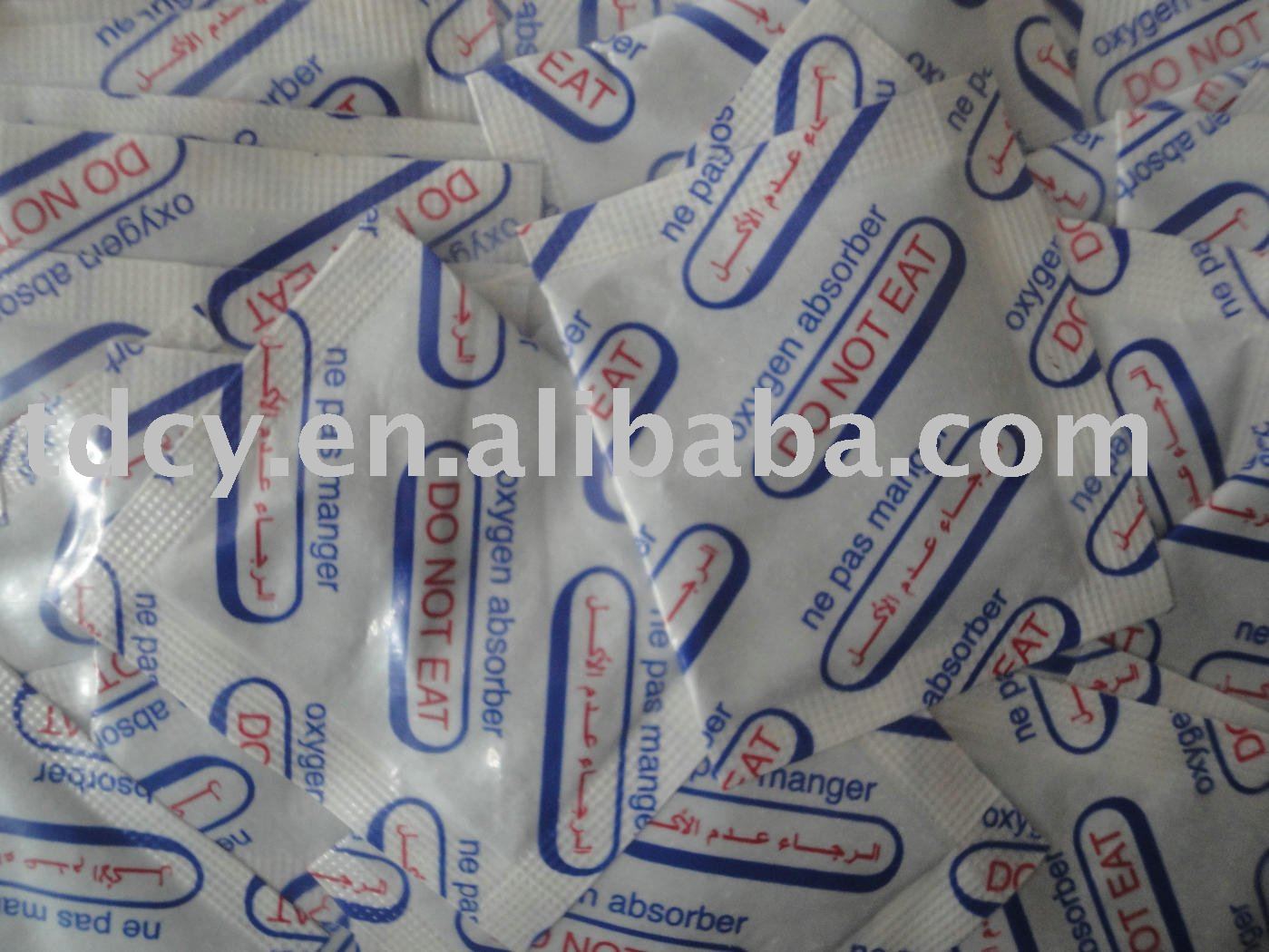 by SGS and MSDS Iron base type the oxygen absorber