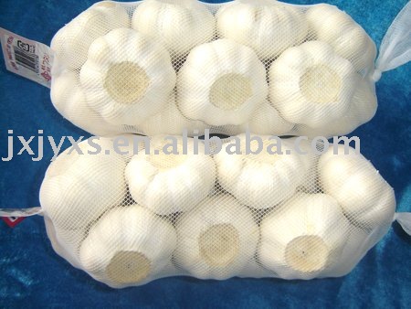 1kg/net bag  packing pure white garlic