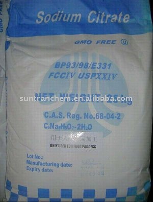 Sodium Citrate Powder/BP/USP/ FCCIV