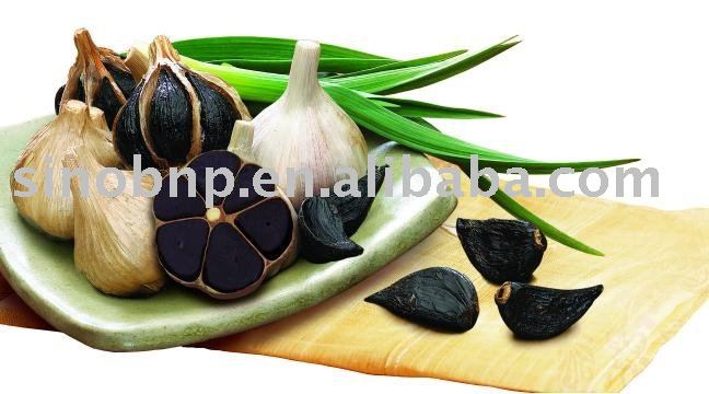 Fermented black garlic