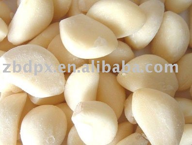 fresh normal white garlic cloves