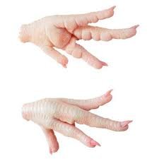 Chicken feet and paws