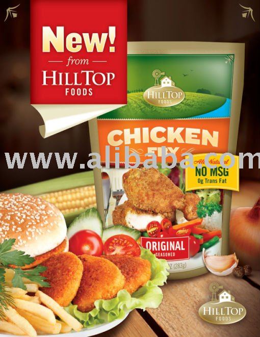 HillTop  Chicken  Fry Mix, 10 OZ 12/ case Or 25 LB  bulk 