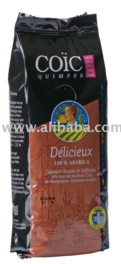 LE DELICIEUX 100% arabica 250 g ground coffee