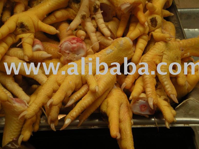CHICKEN FEETS WITH SKIN AND NAILS