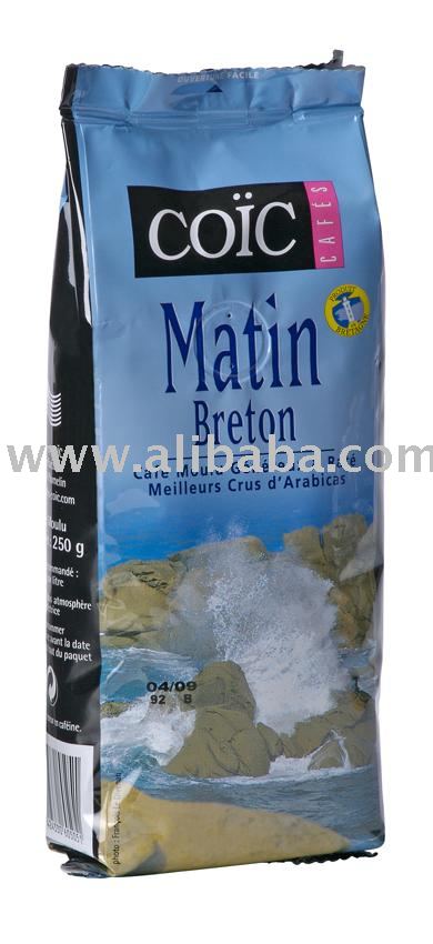 MATIN BRETON 100% arabica 250 g ground coffee