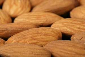 almonds.