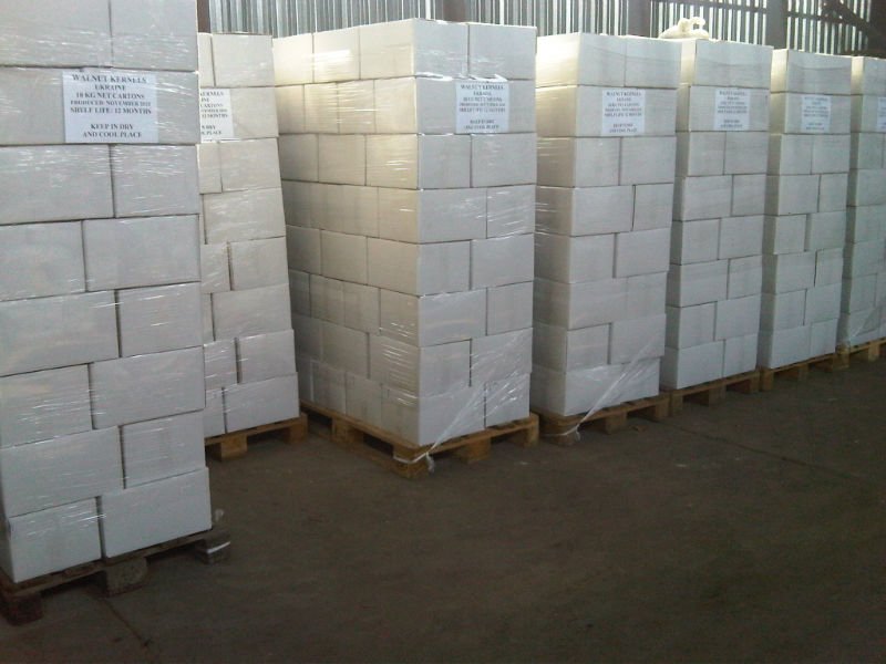 Walnut kernels - ready for shipment