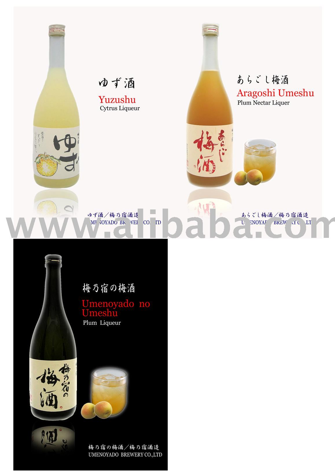 Japanese liqueur,  plum   sake 