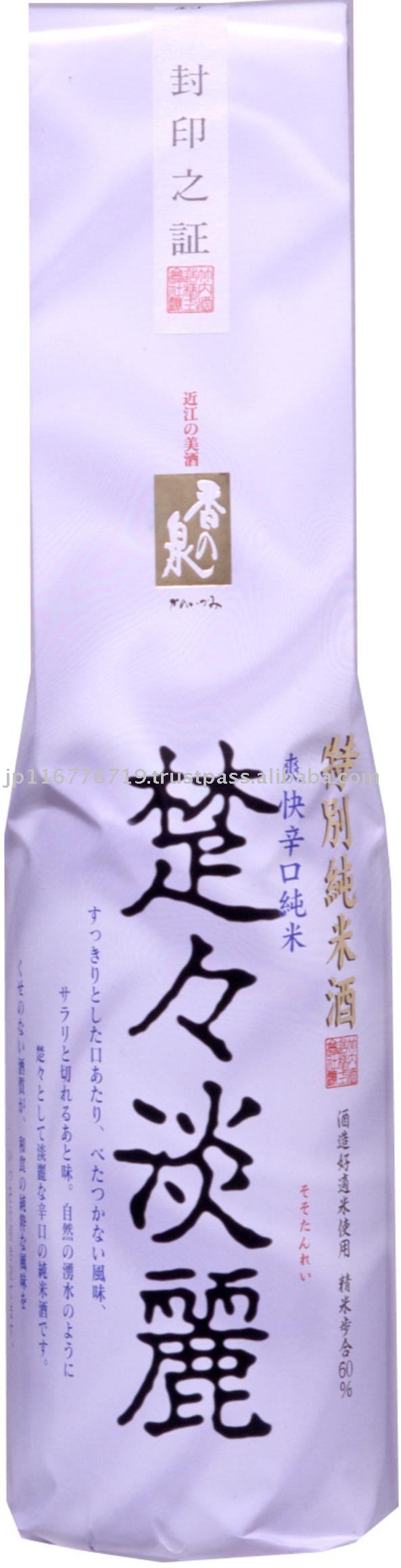 KANOIZUMI "Soukai Karakuchi Junmai Sosotanrei (Refreshing Dry Japanese Sake)" 720ml