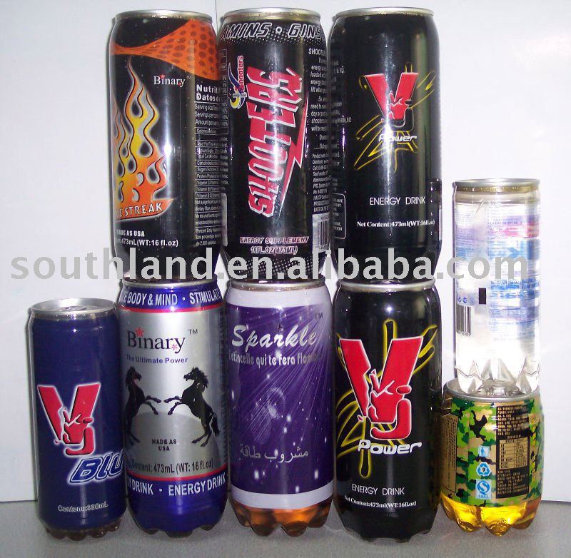 plastic can carbonated energy drink,China price supplier - 21food