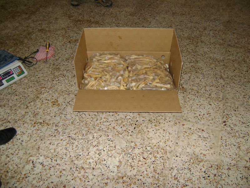 chicken feet , chicken paw