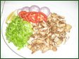 COOKED AND CUT CHICKEN TIKKA