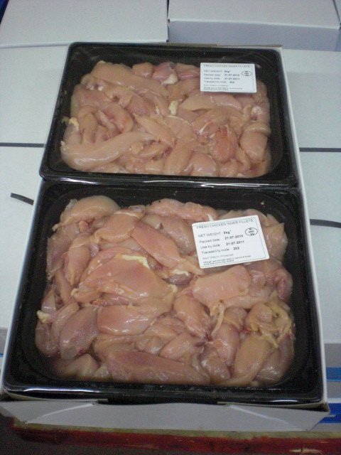 Chicken Inner fillets with tendon