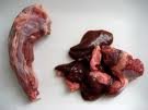 Chicken liver, gizard, heart necks