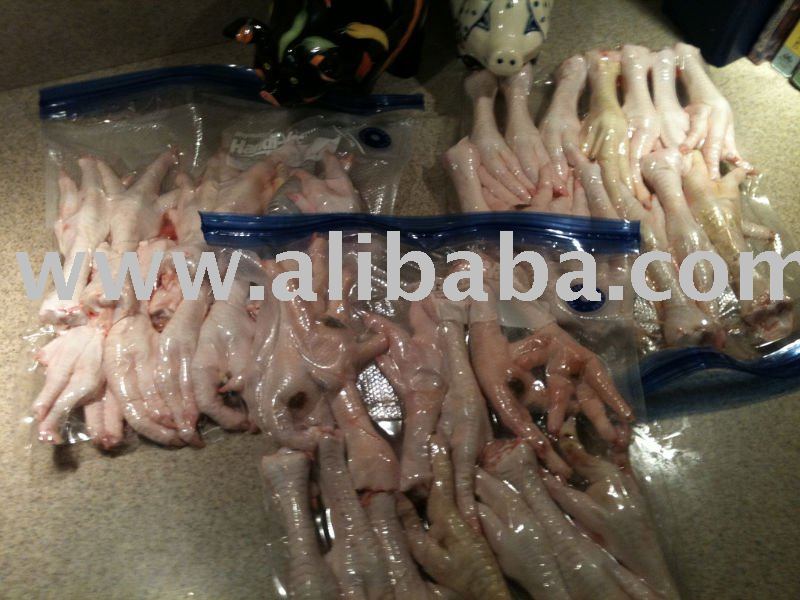 Clean  Chicken   Feet ,Wings And Paws