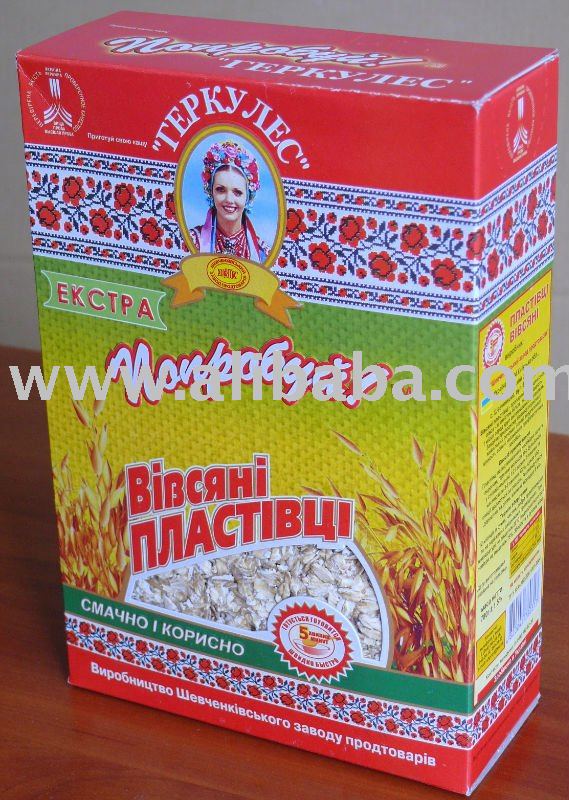 Groats made of buckwheat, fine-ground barley, millet etc