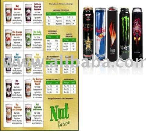 CANNED ENERGY DRINKS