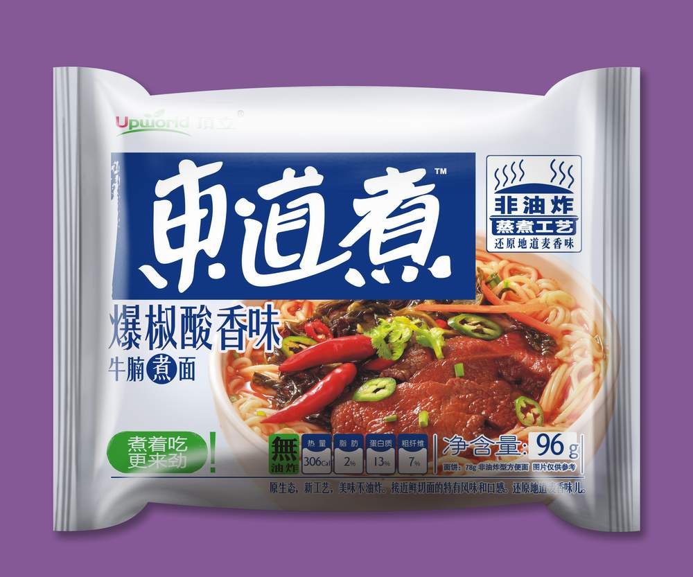 Air Dried Instant Noodle, beef stew spicy-sour flavor