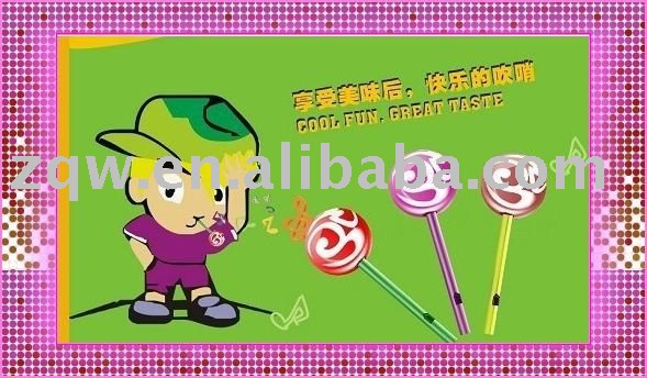 Whistle Lollipop Candy
