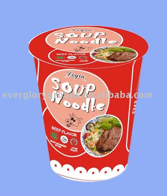 Instant noodle 50g in cup - beef flavor