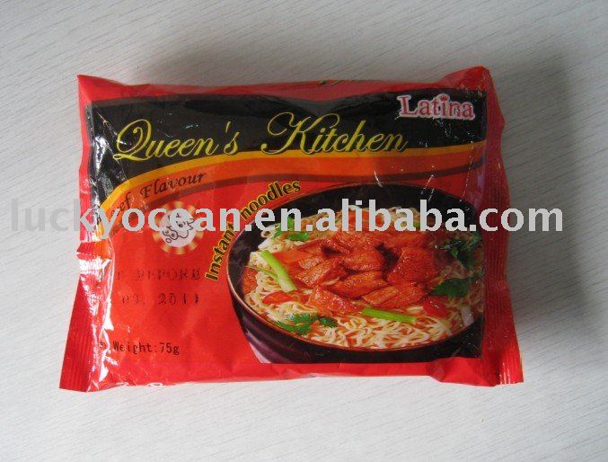 Instant noodles with good quality 75g