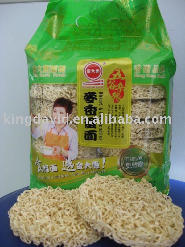 826g Non-fried Instant Wheat   Egg Noodles In Bag