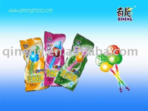 Fluorescence lollipop