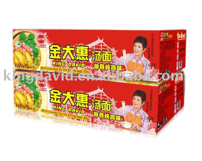  Air   Dried   instant   Noodles  in carton (Stewed Chicken Flavor  Noodles )