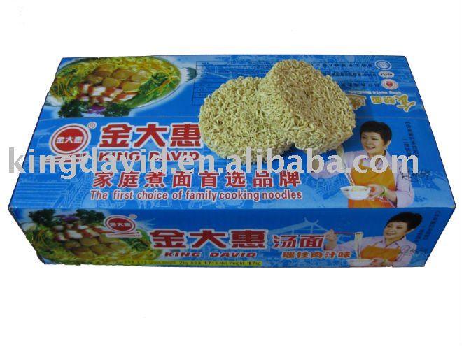 Air-dried Instant Noodle In Carton(Scallop and Meat Juice Noodles)