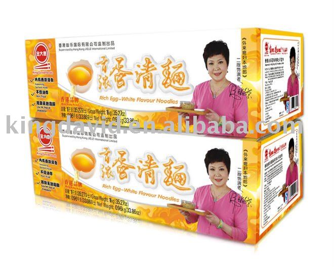 Air Dried instant Noodles in  carton  ( Egg  White Noodles)