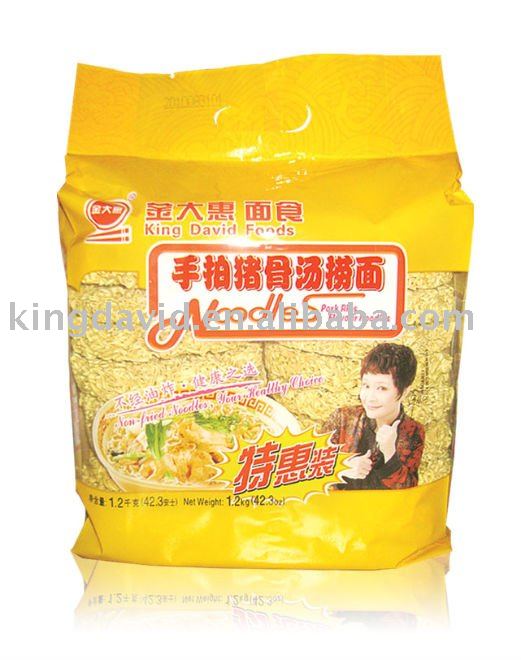 Air Dried instant Noodles in bag (Pork Ribs Flavour Noodles)
