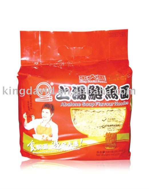 Air-dried Instant Noodles in  bag  (Abalone  Soup  flavour noodle)
