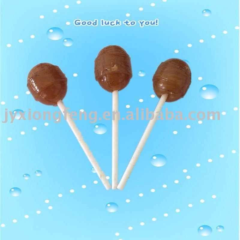 chocolate lollipop