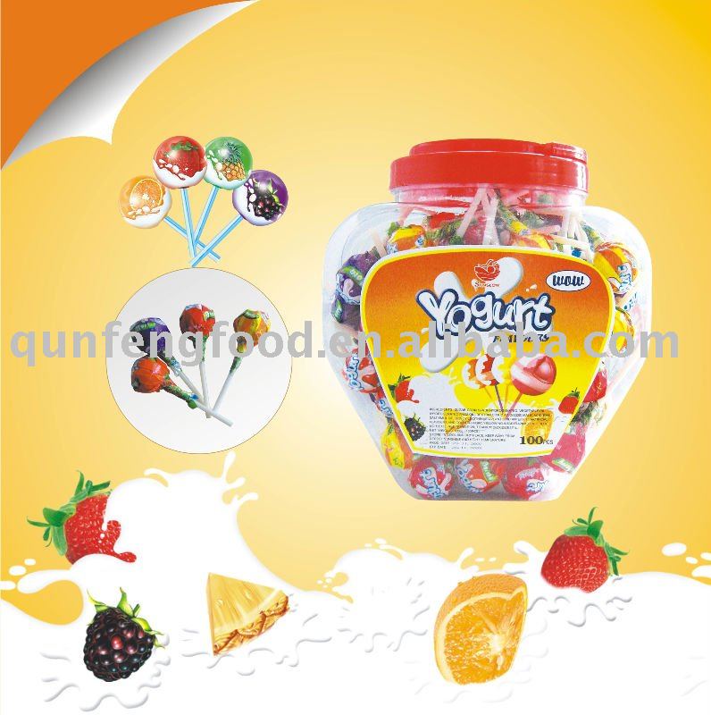 Yogurt Assorted Lollipop