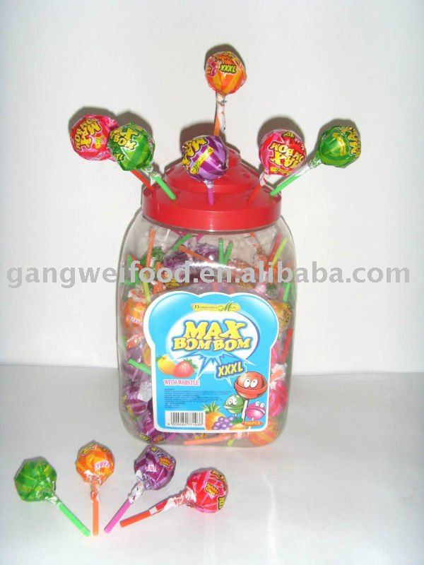 MAX BOM Lollipop with gum