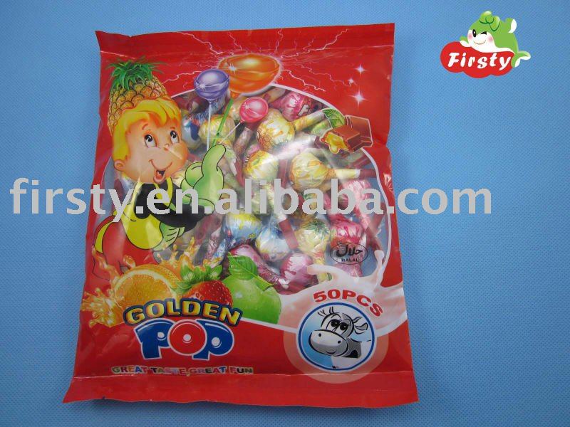 golden  pop   whistle   lollipop  candy