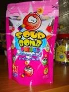 Lollipop - SOUR BOMB COLOR 250 g in Bag