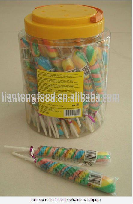 Colour  lollipop 