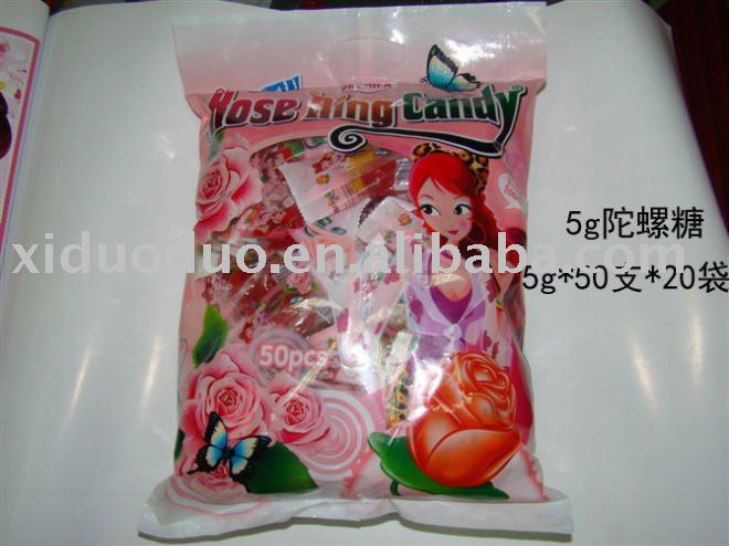 fruit lollipop candy with whistle