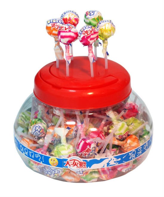 Timber wolf lollipop