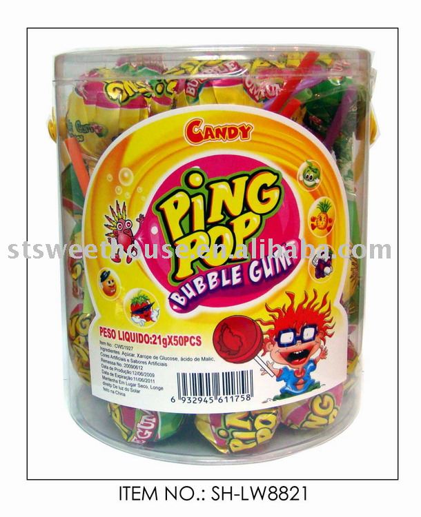 Lollipop with Gum