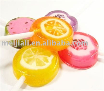 fruit  lollipop